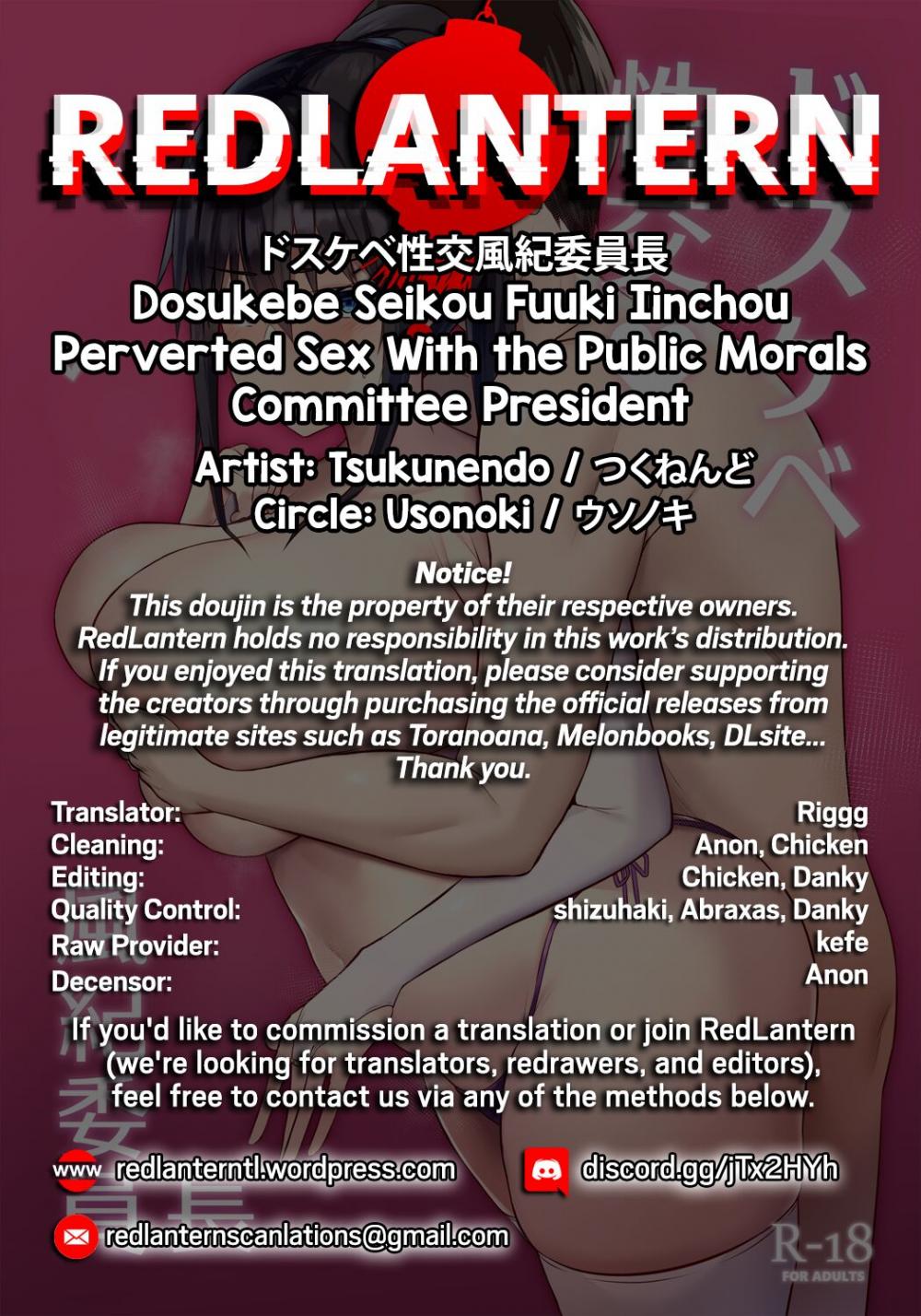 Hentai Manga Comic-Perverted Sex With the Public Morals Committee President-Read-33